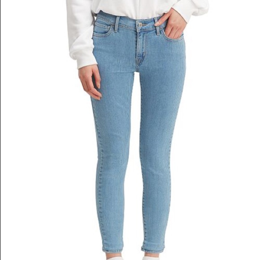 Women’s 710 Striped Super Skinny Jeans